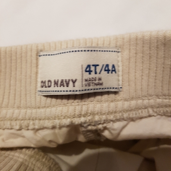 Old Navy boys size 4T beige pull on 4T pants NWT - Picture 3 of 4